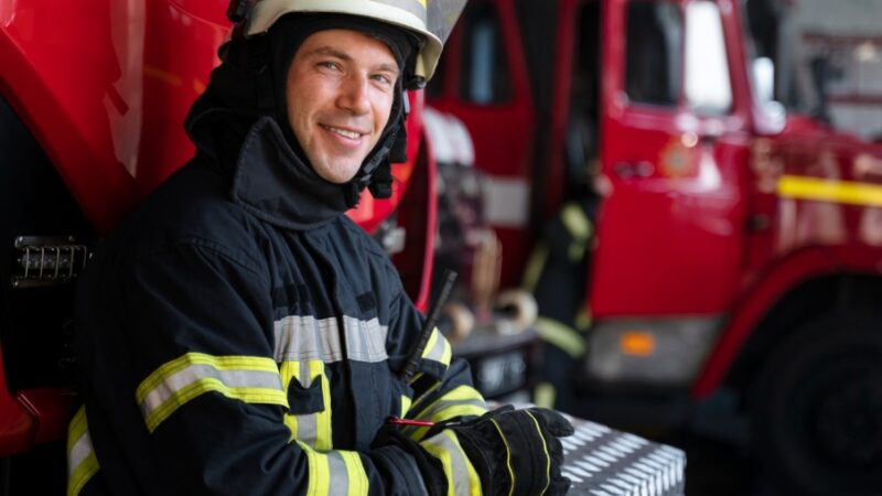 Zmagania puckich strażaków z pożarem w Domatowie